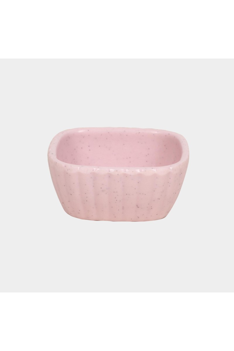 Home Finery                         Pink Melamine Bowl