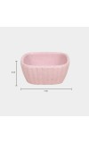 Home Finery                         Pink Melamine Bowl