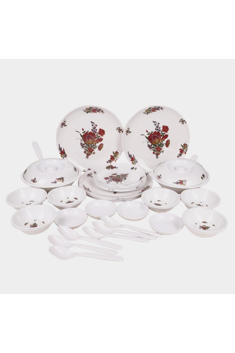 Home Finery                         Melamine Dinner Set 40 Pcs