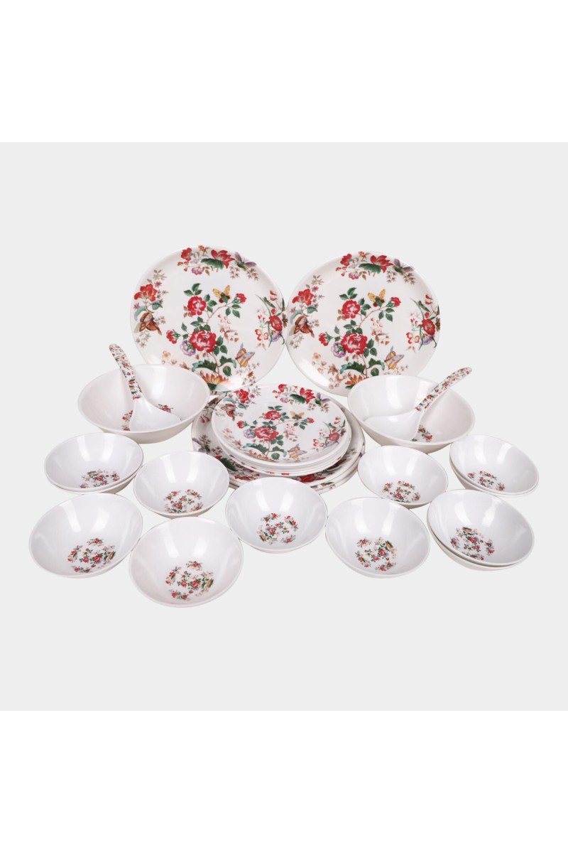 Home Finery                         Melamine Dinner Set 28 Pcs
