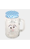 Home Finery                         450 ml Glass Mason Jar