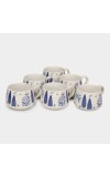 Home Finery 200ml Stoneware Mug Set of 6 Home Finery 200ml Stoneware Mug Set of 6