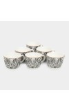 200 ml Bone China Cup, Set of 6