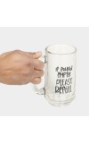 Home Finery                         345ml Glass Mug