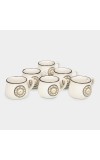 Home Finery 200ml Stoneware Mug Set of 6 Home Finery 200ml Stoneware Mug Set of 6