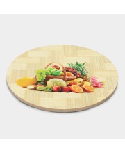 Home Beautiful                         Brown Bamboo Coaster