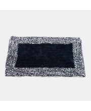 Home Beautiful                         Anti-Skid Blue Polyester Door Mat