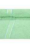 Home Beautiful                         360 GSM Green Cotton Hand Towel