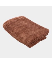 Home Beautiful                         270 GSM Brown Microfiber Baby Towel