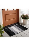 Home Beautiful                         Anti-Skid Grey Polyester Door Mat