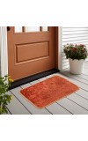 Home Beautiful                         Anti-Skid Brown Polyester Door Mat