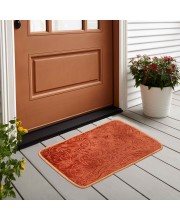 Home Beautiful                         Anti-Skid Brown Polyester Door Mat