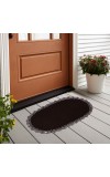 Home Beautiful                         Brown Polyester Door Mat