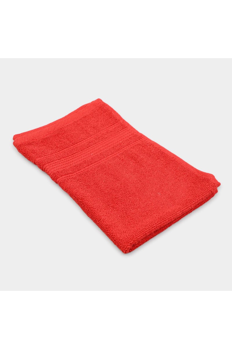Home Beautiful                         500 GSM Red Cotton Hand Towel