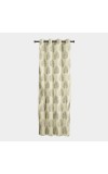 Home Beautiful 7ft. Green Microfiber Door Curtain Home Beautiful 7ft. Green Microfiber Door Curtain