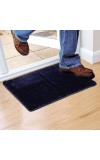 Home Beautiful                         Anti-Skid Blue Polyester Door Mat