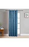 Home Beautiful 7ft. Dark Blue Microfiber Door Curtain Home Beautiful 7ft. Dark Blue Microfiber Door Curtain