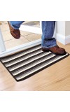 Home Beautiful                         Anti-Skid Grey Polyester Door Mat