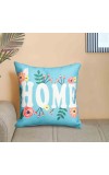 Home Beautiful Aqua Microfiber Cushion Home Beautiful Aqua Microfiber Cushion
