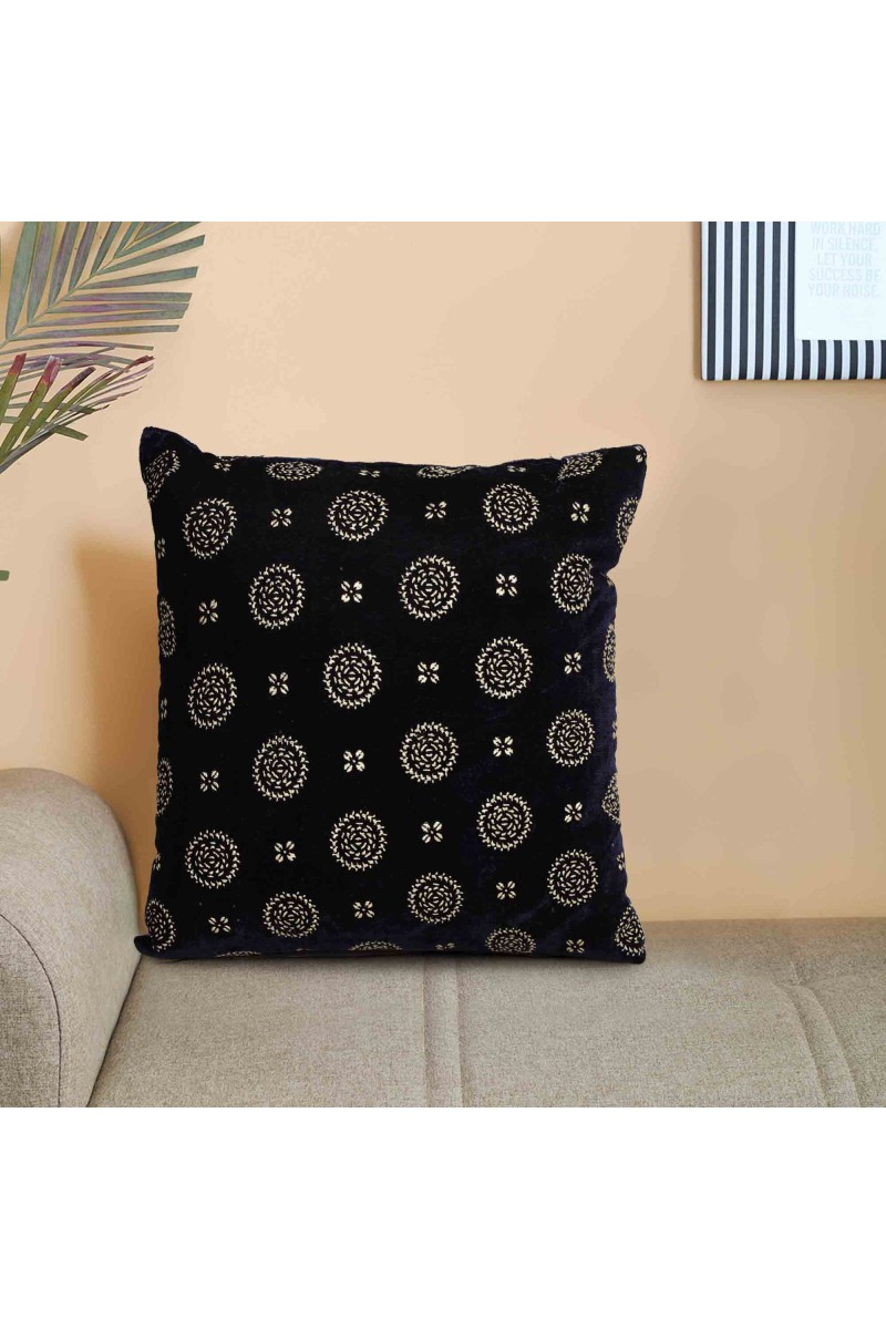 Home Beautiful                         Blue Microfiber Cushion
