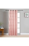 Home Beautiful                         7ft. Pink Microfiber Door Curtain