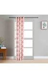 Home Beautiful                         7ft. Maroon Microfiber Door Curtain