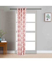 Home Beautiful                         7ft. Maroon Microfiber Door Curtain