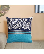 Home Beautiful Blue Polyester Cushion Cover Home Beautiful Blue Polyester Cushion Cover