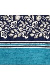 Home Beautiful                         Blue Polyester Cushion Cover