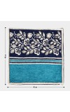 Home Beautiful                         Blue Polyester Cushion Cover