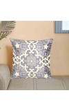 Home Beautiful                         Grey Microfiber Cushion Cover