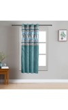 Home Beautiful                         5ft. Dark Green Window Curtain