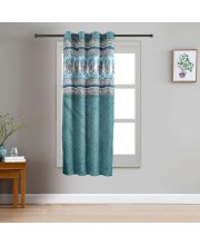 Home Beautiful                         5ft. Dark Green Window Curtain