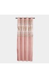 Home Beautiful 5ft. Soft Dusty Rose Pink Jacquard Eyelet Curtains Home Beautiful 5ft. Soft Dusty Rose Pink Jacquard Eyelet Curtains