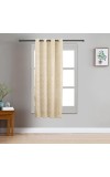 Home Beautiful 5ft. Beige Printed Eyelet Curtains Home Beautiful 5ft. Beige Printed Eyelet Curtains