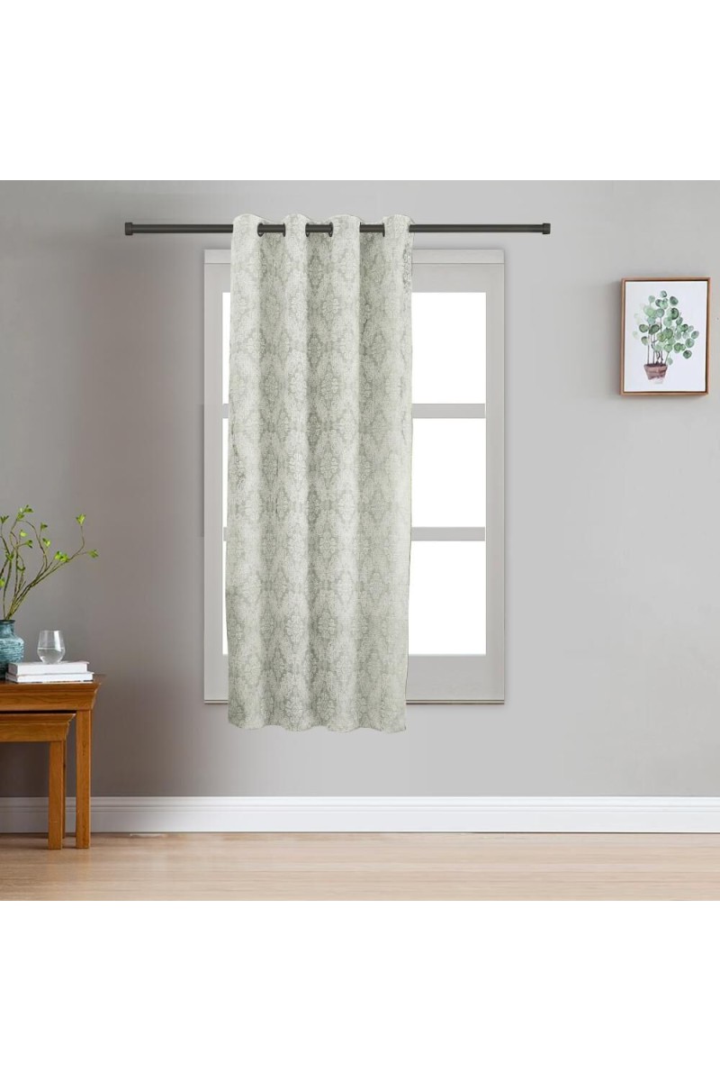Home Beautiful                         5ft. Light Green Window Curtain