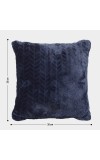 Home Beautiful                         Blue Velvet Cushion