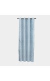 Home Beautiful                         5ft. Light Blue Window Curtain