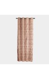 Home Beautiful 5ft. Rich Copper Brown Embossed Eyelet Curtains Home Beautiful 5ft. Rich Copper Brown Embossed Eyelet Curtains