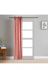 Home Beautiful                         7ft. Pink Microfiber Door Curtain