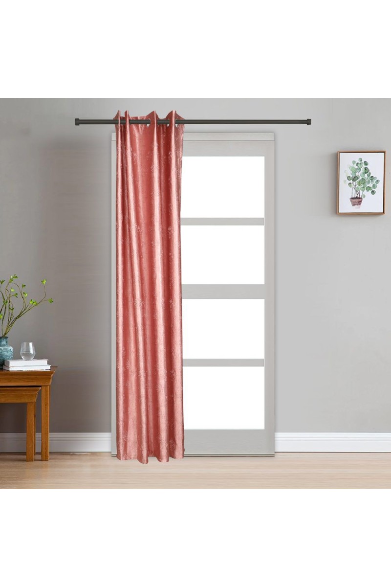 Home Beautiful                         7ft. Pink Microfiber Door Curtain