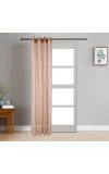 Home Beautiful                         7ft. Brown Microfiber Door Curtain