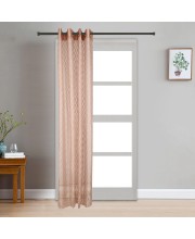 Home Beautiful                         7ft. Brown Microfiber Door Curtain
