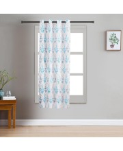 Home Beautiful                         5ft. Light Blue Window Curtain