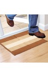 Home Beautiful                         Anti-Skid Brown Polyester Door Mat