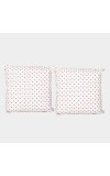Home Beautiful                         White Polyester Cushion
