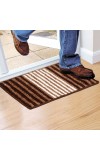 Home Beautiful                         Anti-Skid Brown Polyester Door Mat