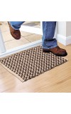 Home Beautiful Anti-Skid Beige Polyester Cotton Door Mat Home Beautiful Anti-Skid Beige Polyester Cotton Door Mat