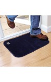 Home Beautiful Anti-Skid Blue Polyester Door Mat Home Beautiful Anti-Skid Blue Polyester Door Mat