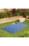 Home Beautiful Blue PVC Floor Mat Home Beautiful Blue PVC Floor Mat